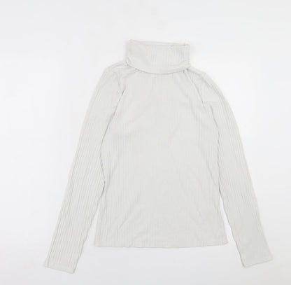 Womens UK Size 14 New Look White Pullover Jumper
