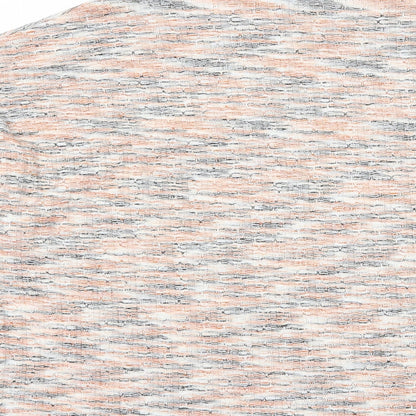 George Womens Orange Mock Neck  Polyester Pullover Jumper Size 18