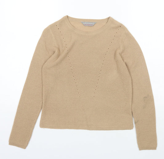 Womens UK Size 6 Dorothy Perkins Brown Pullover Jumper