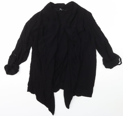Womens UK Size 10 New Look Black Cardigan Jumper