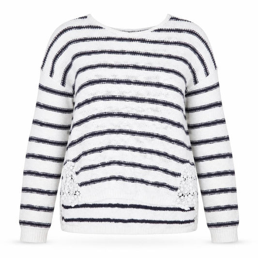 Womens UK Size 8 New Look Blue Pullover Jumper