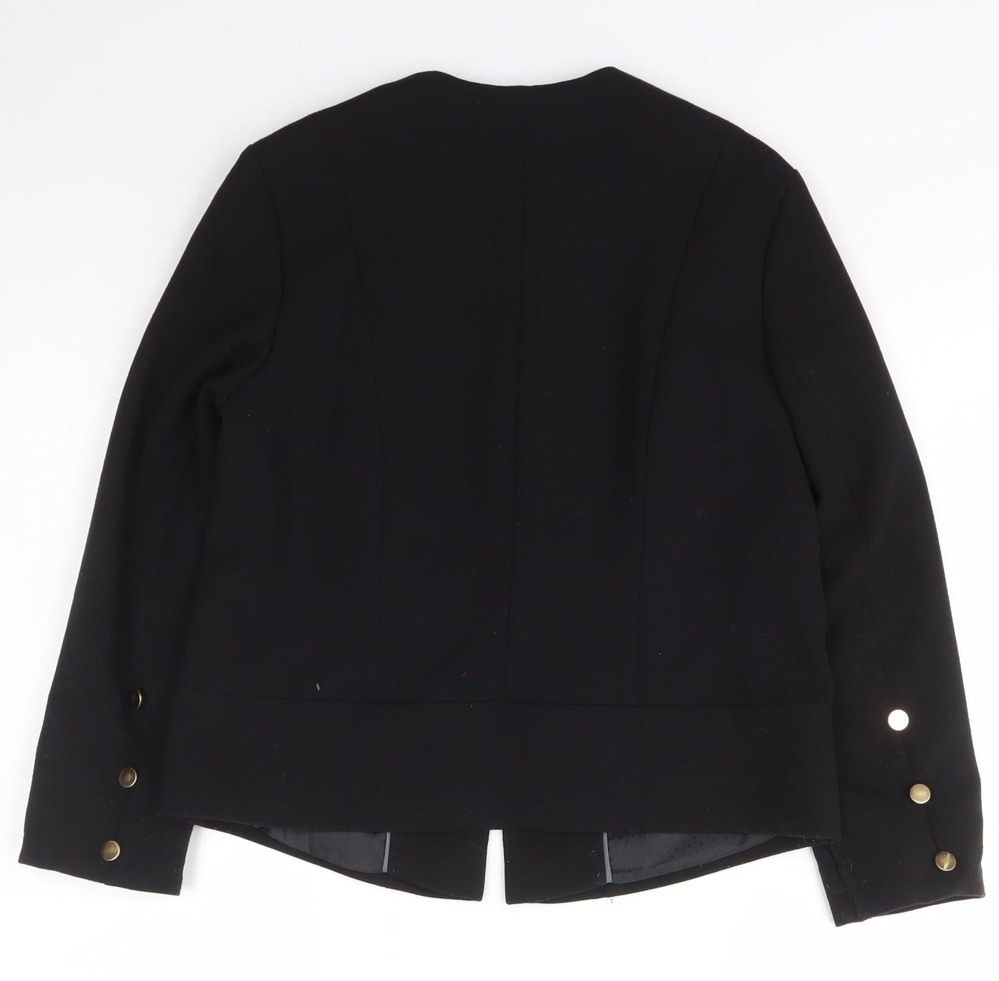 Womens UK Size 10 Per Una Black Jacket
