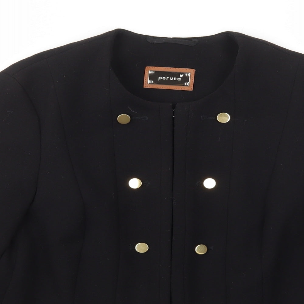 Womens UK Size 10 Per Una Black Jacket