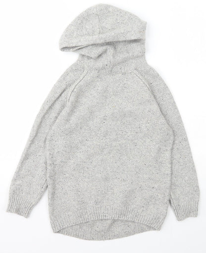 NEXT Girls Green Round Neck  Cotton Pullover Jumper Size 9 Years  Pullover