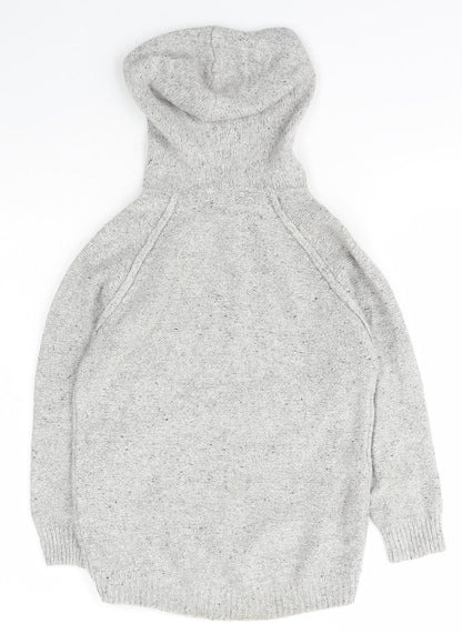 NEXT Girls Green Round Neck  Cotton Pullover Jumper Size 9 Years  Pullover