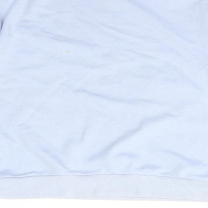 New Look Girls Blue Round Neck  Polyester Pullover Jumper Size 14-15 Years  Pullover
