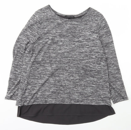 Womens UK Size 12 Viz a Viz Grey Pullover Jumper