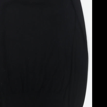 Womens UK Size XS Oasis Black Pullover Jumper