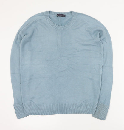 Womens UK Size 12 Marks and Spencer Blue Pullover Jumper