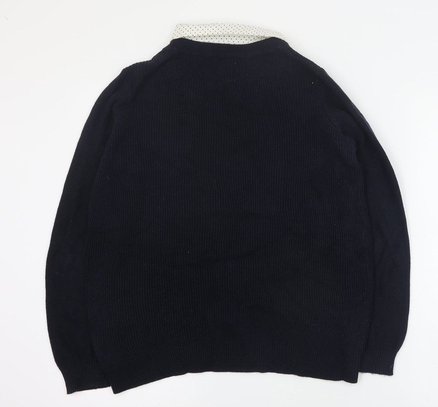 Womens UK Size 12 Per Una Black Pullover Jumper