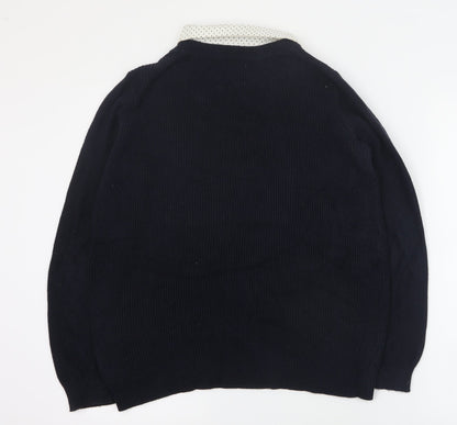 Womens UK Size 12 Per Una Black Pullover Jumper