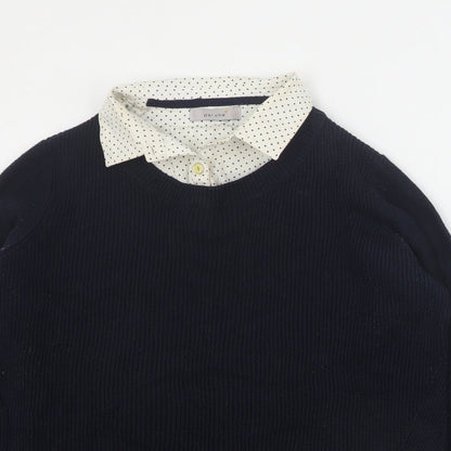 Womens UK Size 12 Per Una Black Pullover Jumper