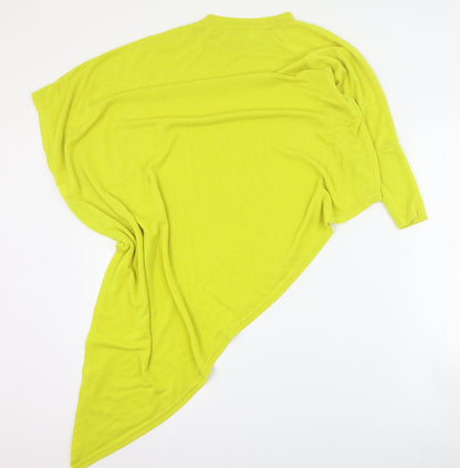 Womens UK Size 8 River Island Yellow Pullover Jumper