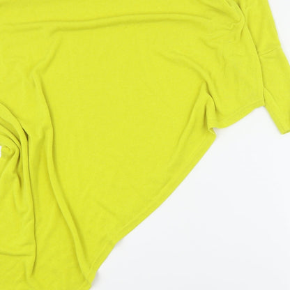 Womens UK Size 8 River Island Yellow Pullover Jumper