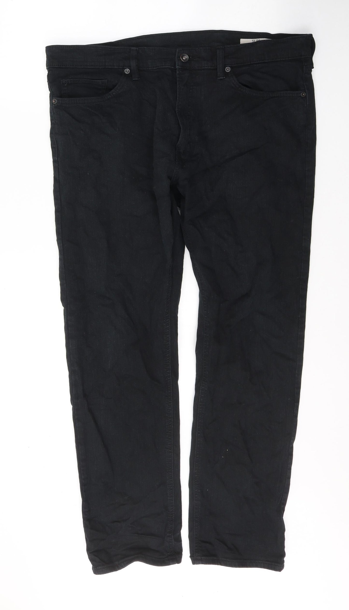 Womens UK Size 38 in Marks and Spencer Regular Fit Skinny Black Jeans