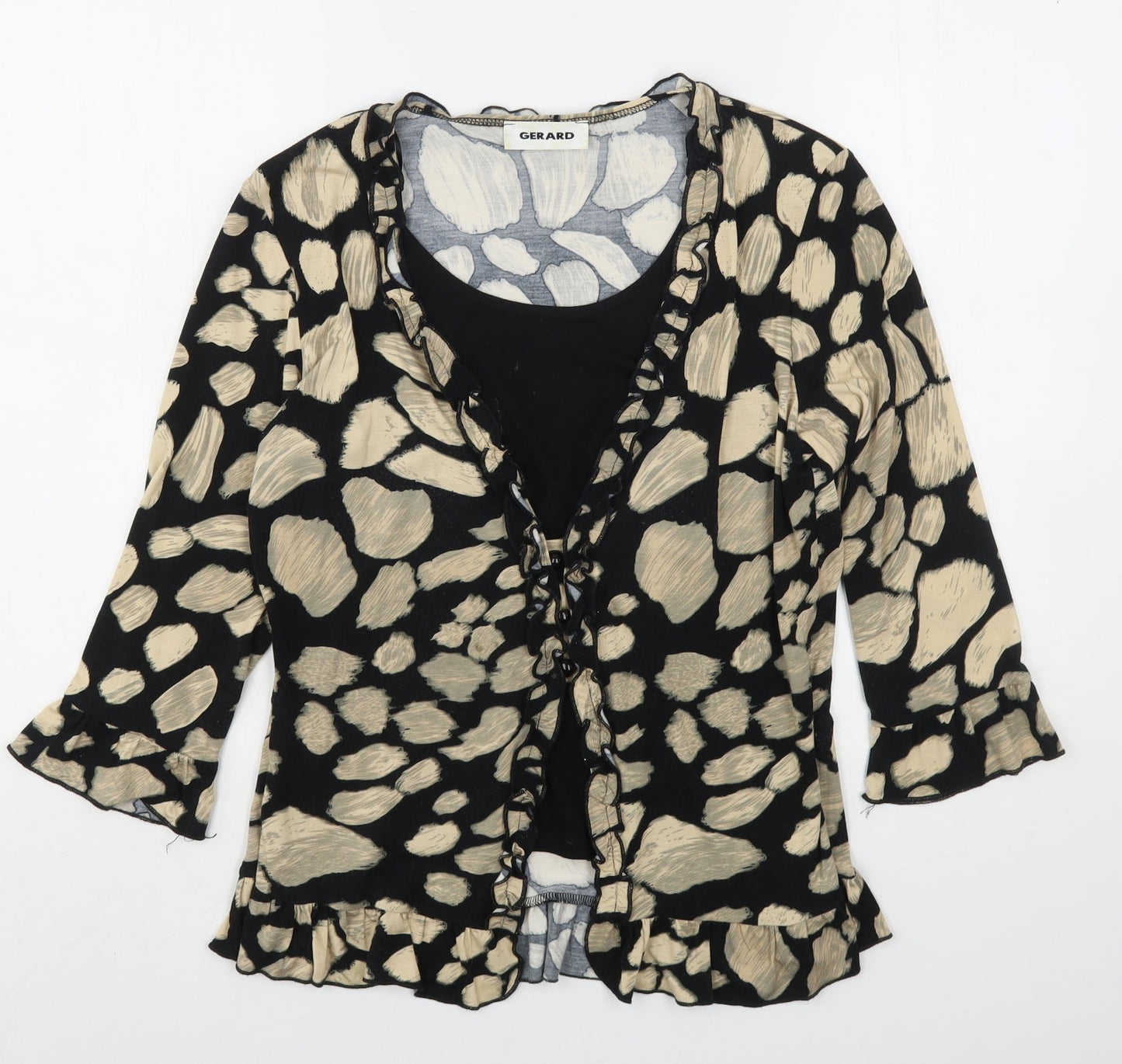 Womens UK Size 12 Gerard Multicoloured Basic Blouse