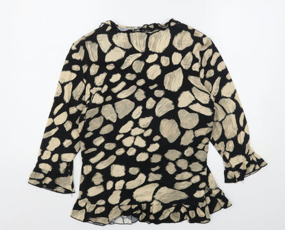 Womens UK Size 12 Gerard Multicoloured Basic Blouse