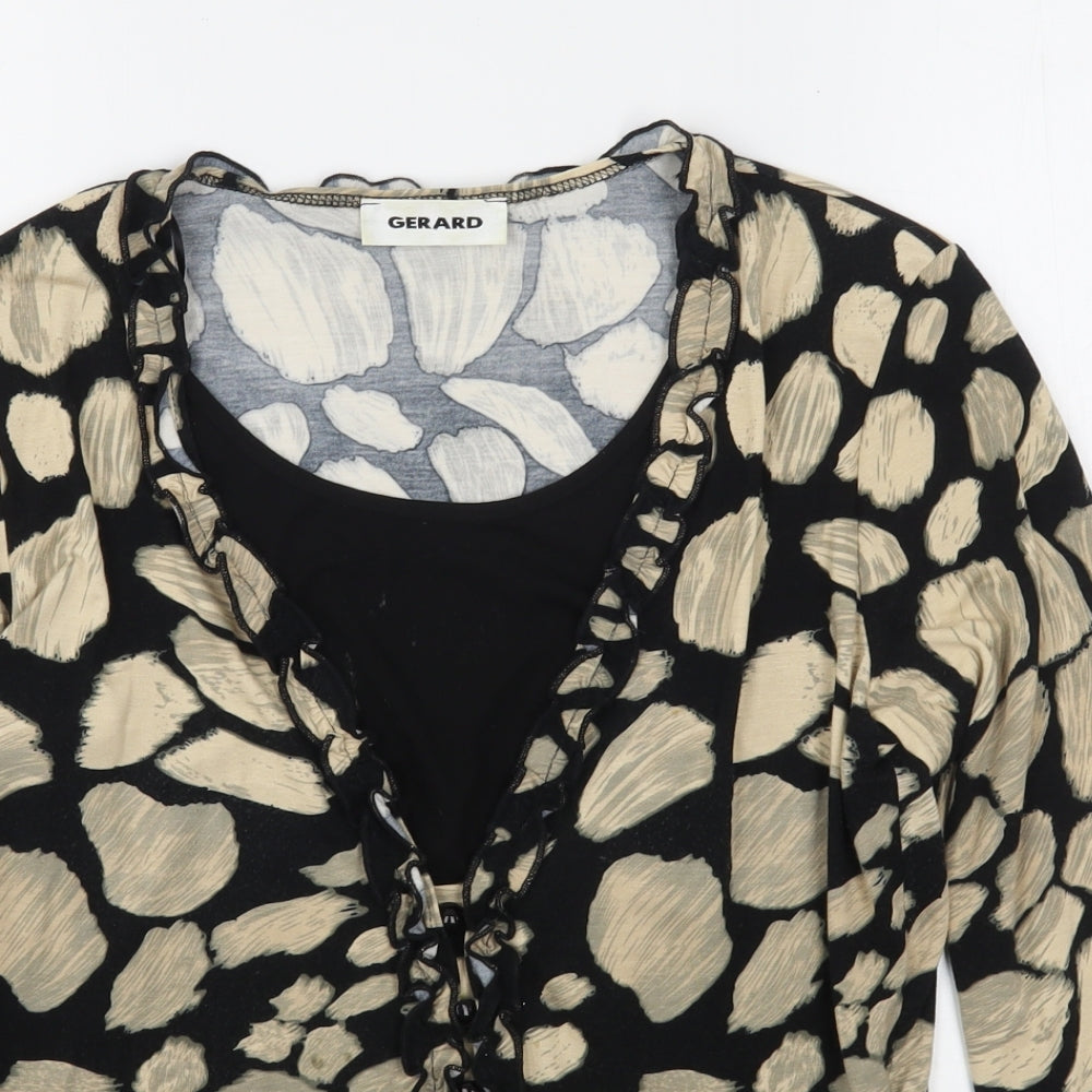 Womens UK Size 12 Gerard Multicoloured Basic Blouse