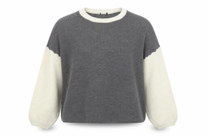 Womens UK Size L Boohoo Grey Pullover Jumper