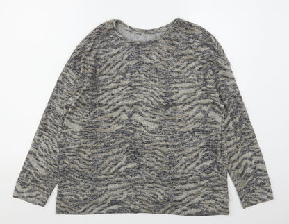Womens UK Size 16 Matalan Gold Pullover Jumper