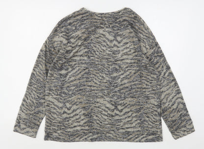 Womens UK Size 16 Matalan Gold Pullover Jumper