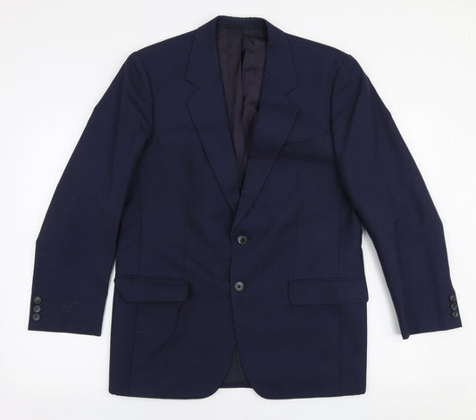 Mens UK Size 38 Skopes Regular Blue Suit Jacket
