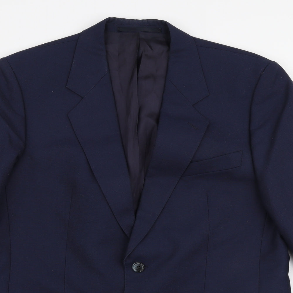 Mens UK Size 38 Skopes Regular Blue Suit Jacket