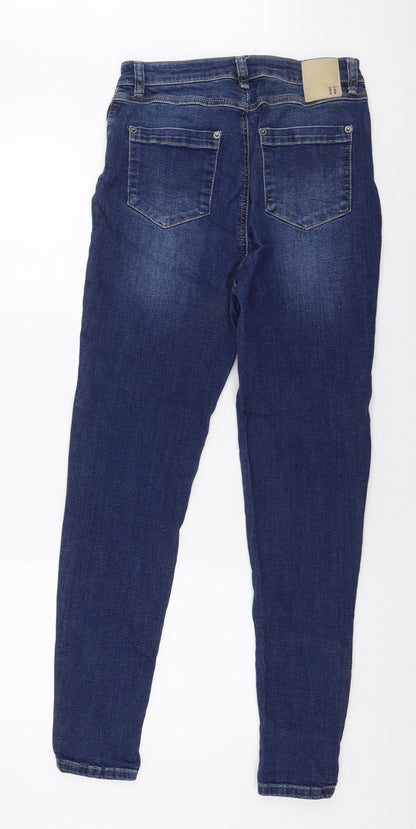 11 degrees Womens Blue  Polyester Skinny Jeans Size 26 in L28 in Slim Zip