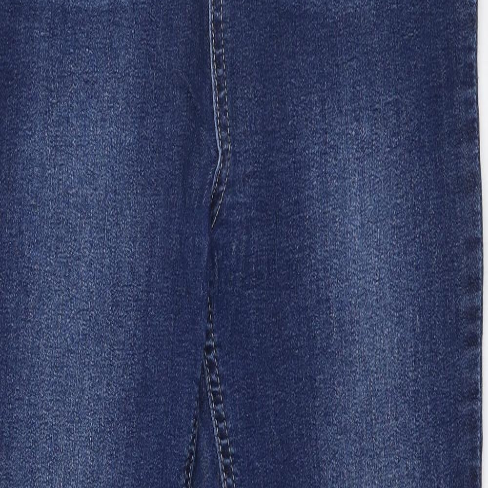 11 degrees Womens Blue  Polyester Skinny Jeans Size 26 in L28 in Slim Zip