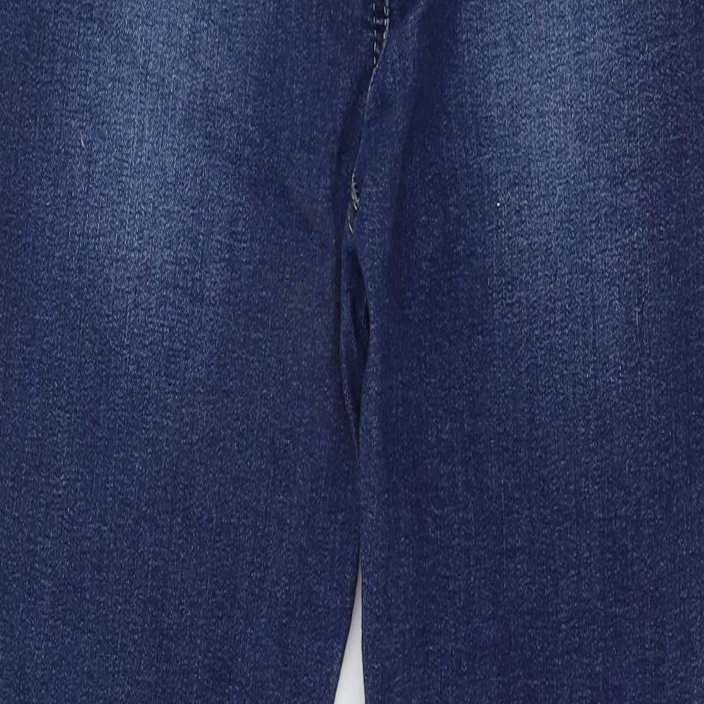 11 degrees Womens Blue  Polyester Skinny Jeans Size 26 in L28 in Slim Zip