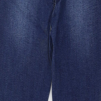 11 degrees Womens Blue  Polyester Skinny Jeans Size 26 in L28 in Slim Zip