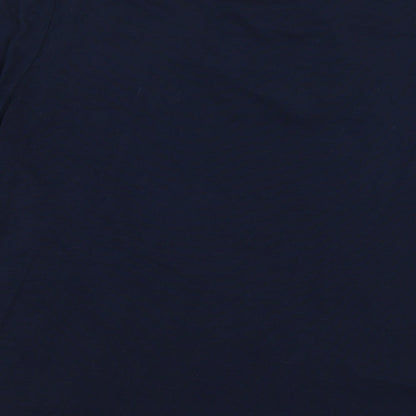 Womens UK Size 14 Marks and Spencer Blue Jersey T-Shirt