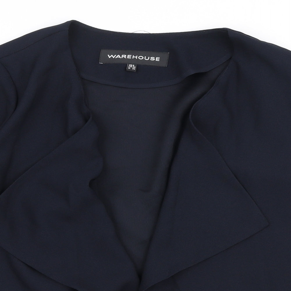 Womens UK Size 6 Warehouse Blue Jacket