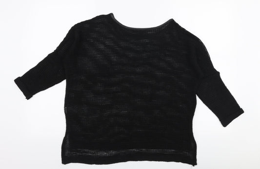 Womens UK Size 6 Atmosphere Black Pullover Jumper