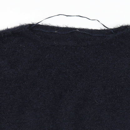 Primark Womens Black Round Neck  Polyester Pullover Jumper Size 18   - 18/20