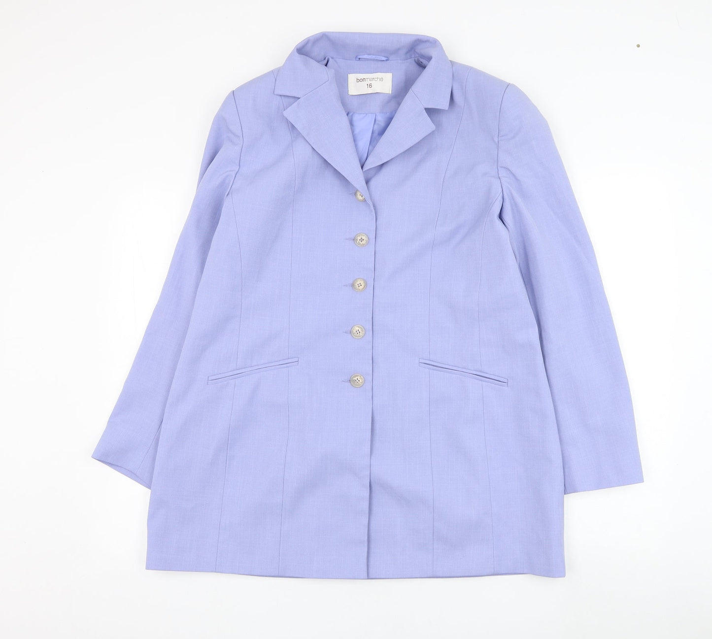Womens UK Size 16 Bonmarché Blue Jacket