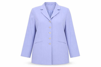 Bonmarché Womens Blue Jacket Blazer Size 16 Button