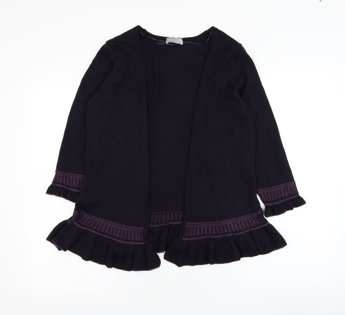 Womens UK Size 14 Marks and Spencer Purple Cardigan Jumper
