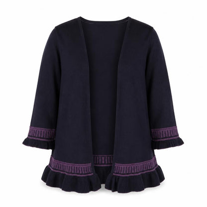 Womens UK Size 14 Marks and Spencer Purple Cardigan Jumper