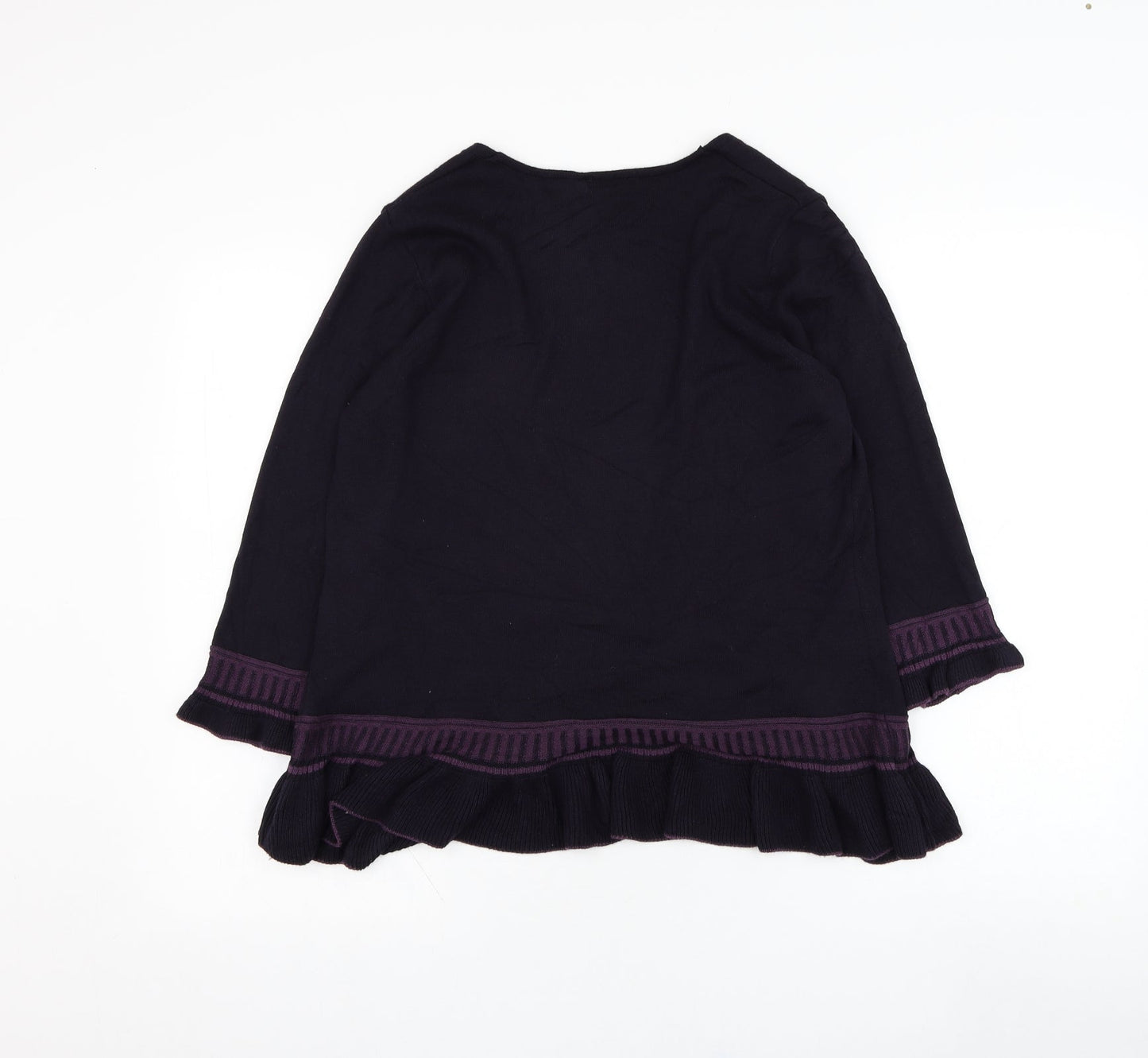 Womens UK Size 14 Marks and Spencer Purple Cardigan Jumper