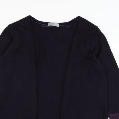 Womens UK Size 14 Marks and Spencer Purple Cardigan Jumper