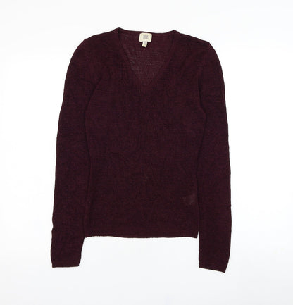 Womens UK Size 12 Oasis Purple Pullover Jumper