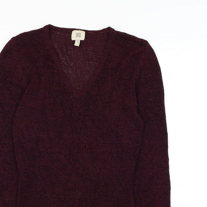 Womens UK Size 12 Oasis Purple Pullover Jumper