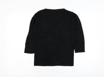 Womens UK Size 12 Principles Black Pullover Jumper