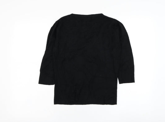 Womens UK Size 12 Principles Black Pullover Jumper