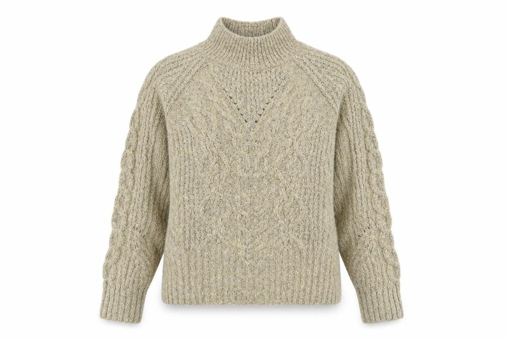 Womens UK Size S Marks and Spencer Brown Pullover Jumper