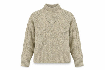 Womens UK Size S Marks and Spencer Brown Pullover Jumper