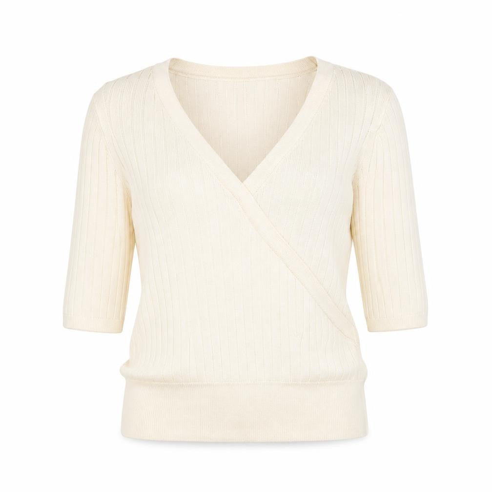 Womens UK Size 10 Marks and Spencer Beige Pullover Jumper