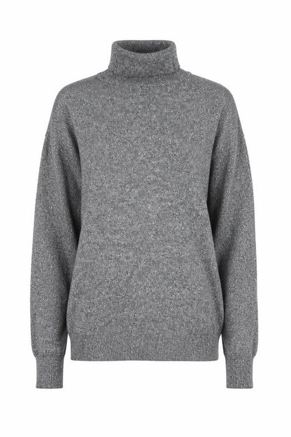 Womens UK Size 6 Atmosphere Silver Pullover Jumper