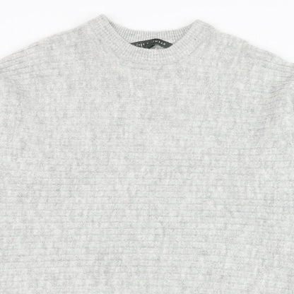 Womens UK Size 14 Bonmarché Grey Pullover Jumper
